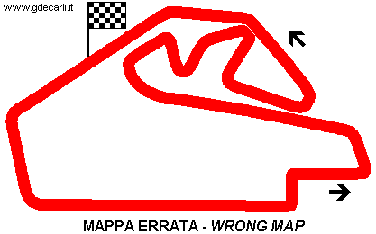 Interlagos: wrong map dated 1995